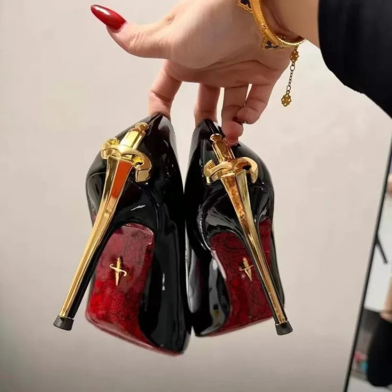 Aerix Vanta Goth Heels
